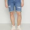 Pier One Shorts Di JeansBlue Denim Uomo Bermuda PI922F04L-K11